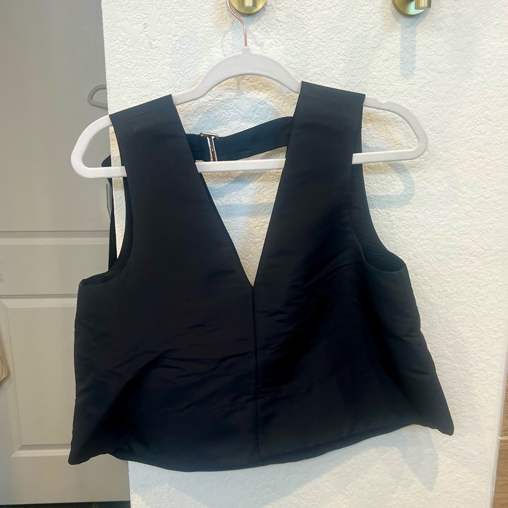 Tibi Black Top